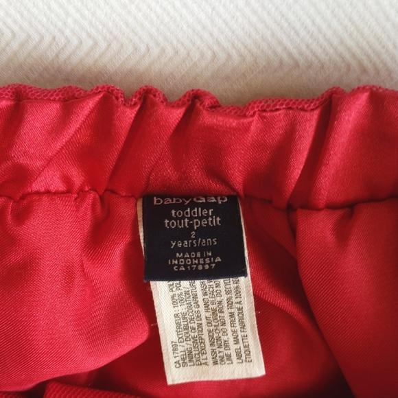 babyGap heart print tulle tutu skirt 2T toddler girls - Picture 4 of 5